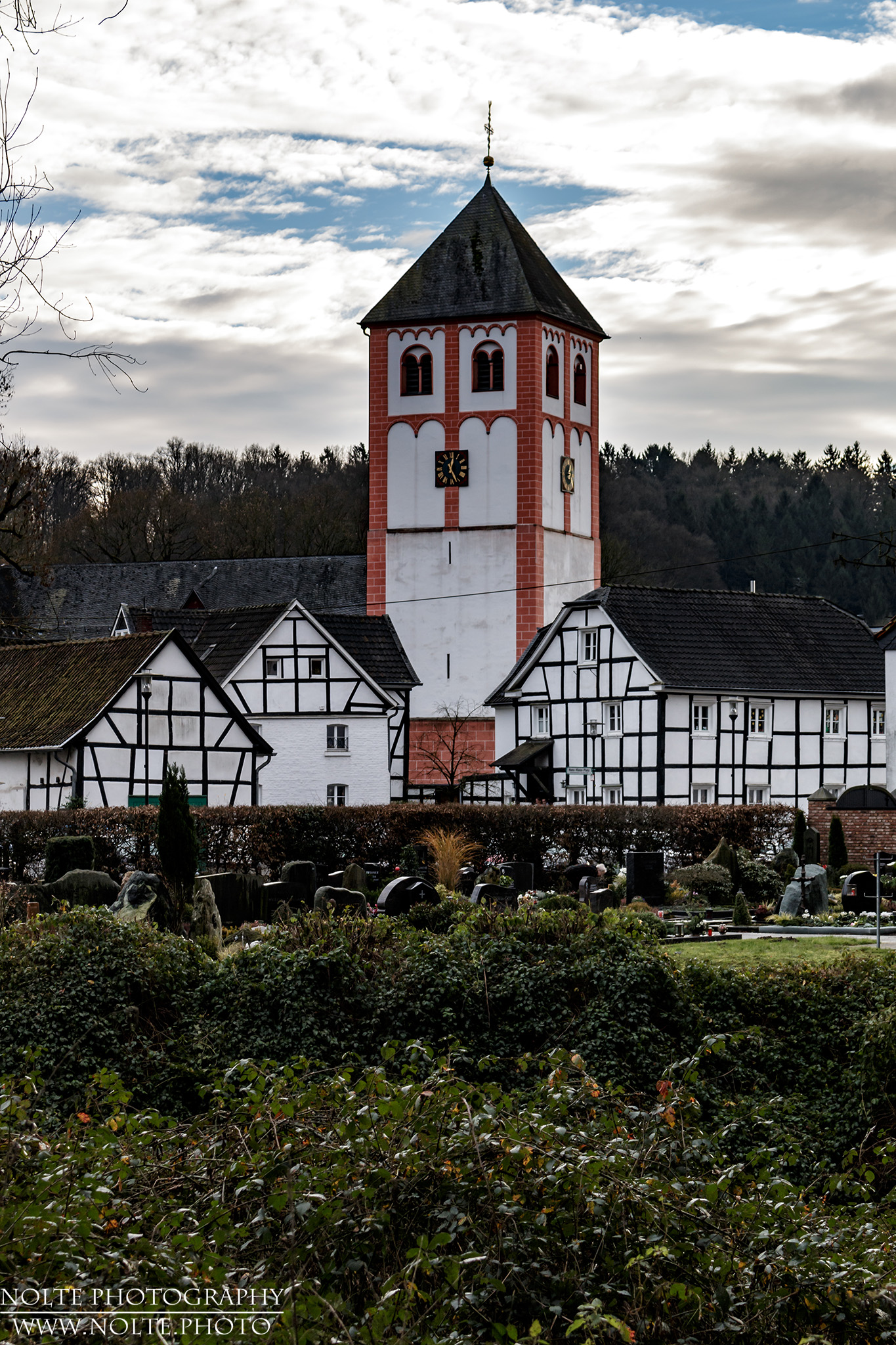 Der historische Ortskern von Odenthal