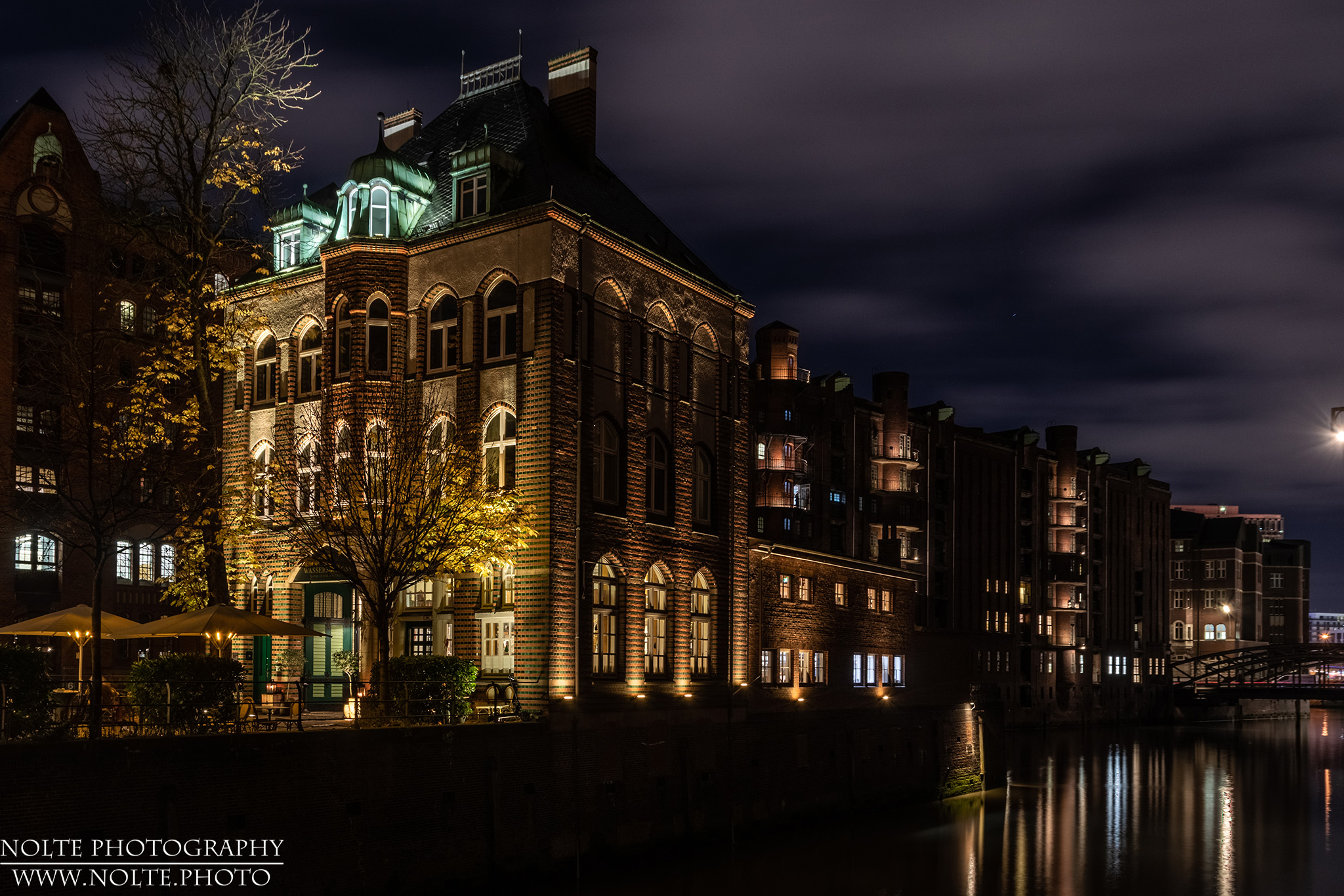 Wasserschloss von hinten