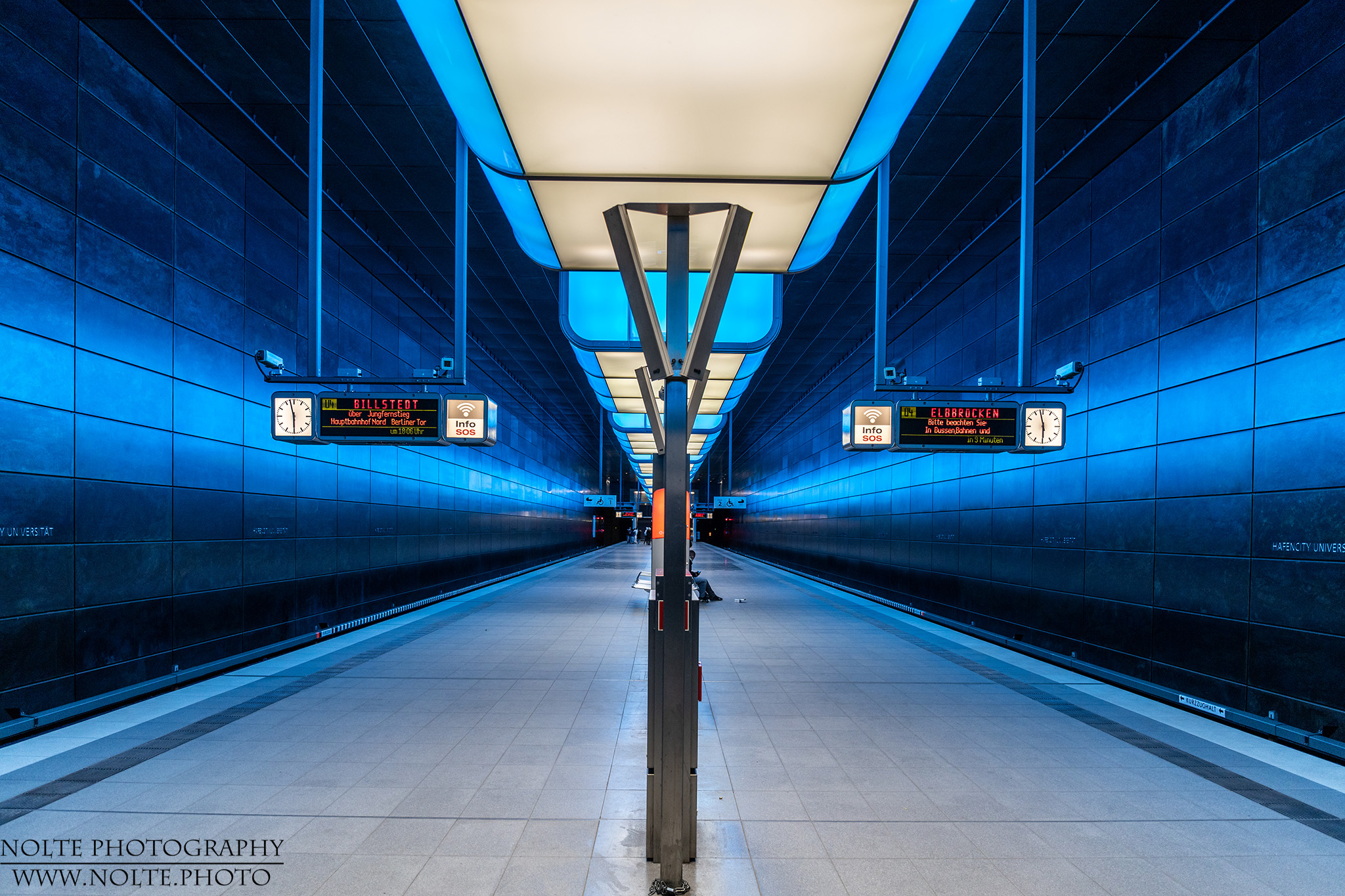 Manchmal muss man auch mal Blau machen...