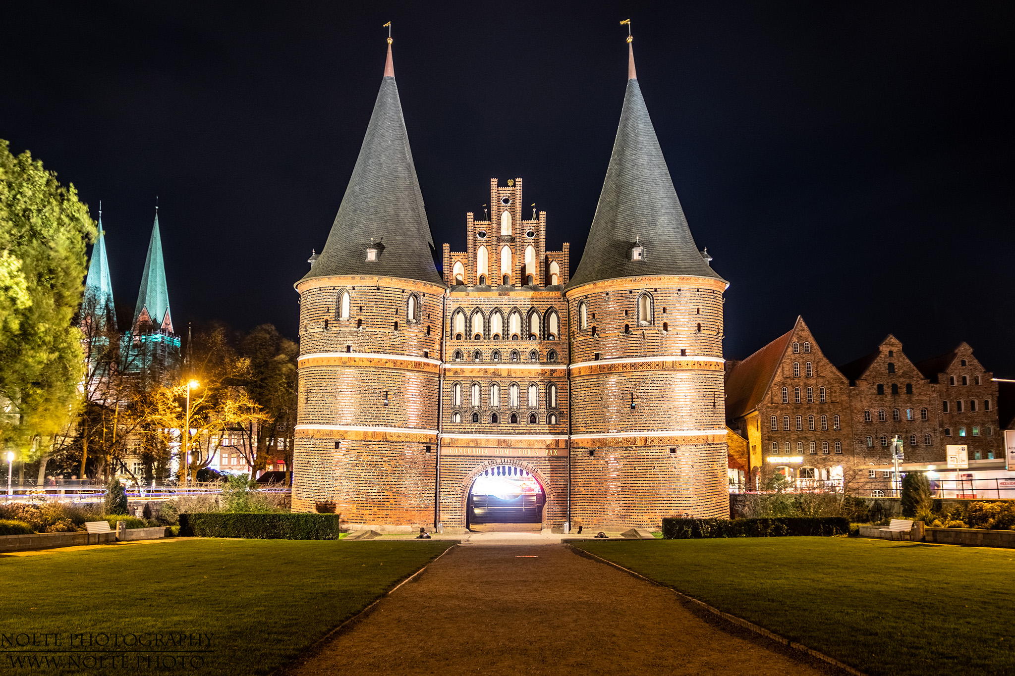 Der Weg in die Stadt