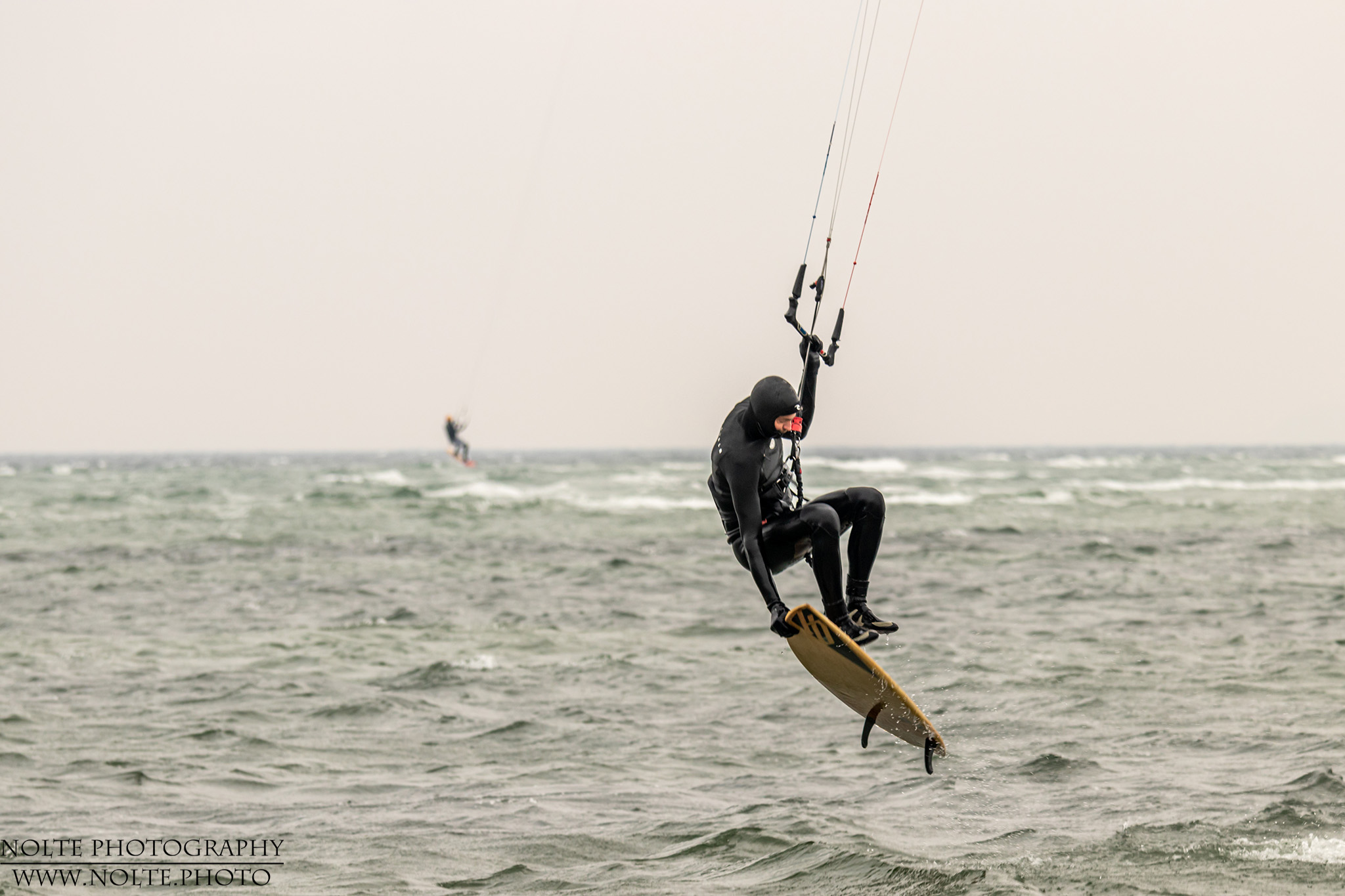 Kitesurfer auf der Ostsee