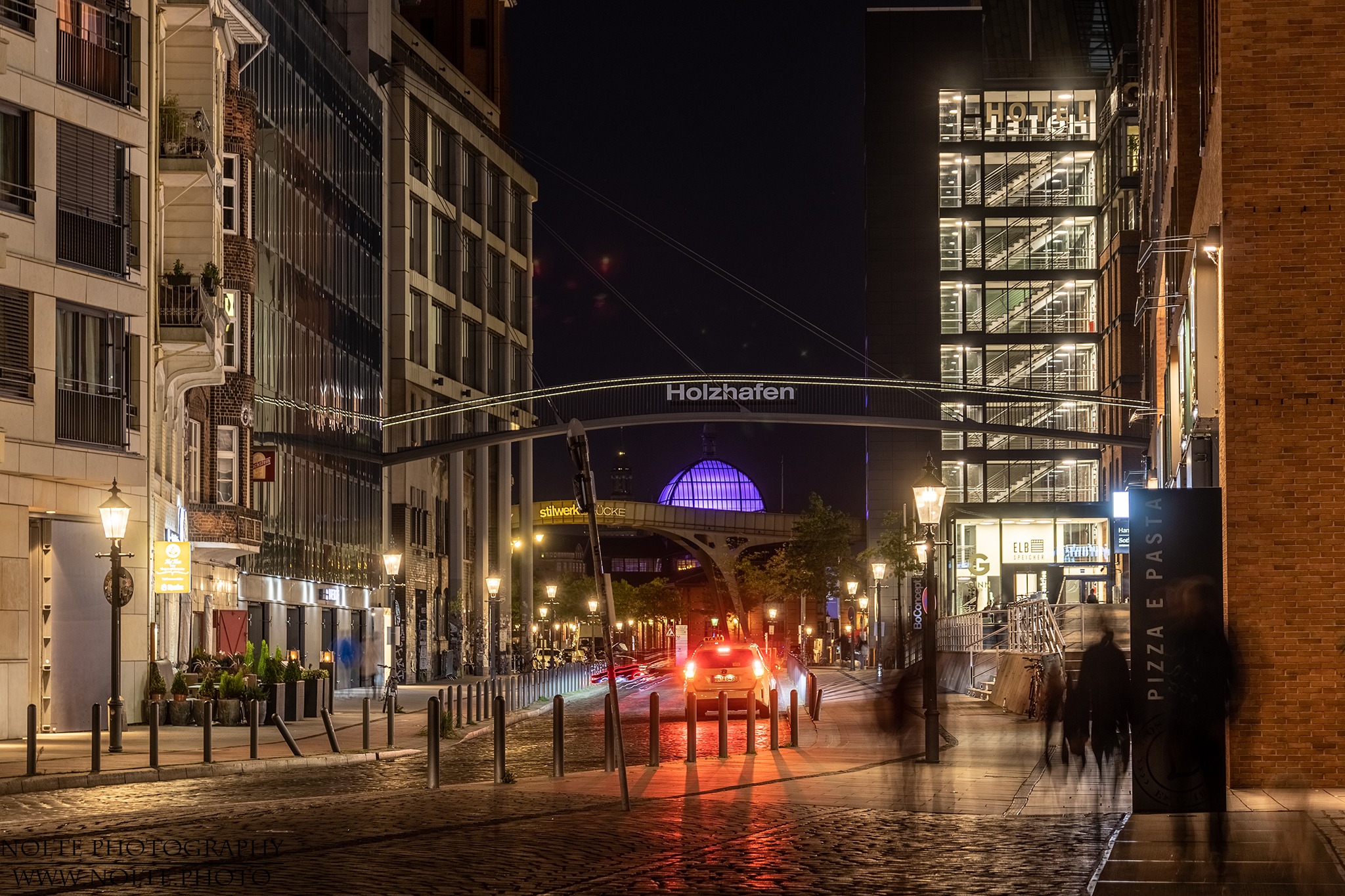 In den Strassen des Hiolzhafens