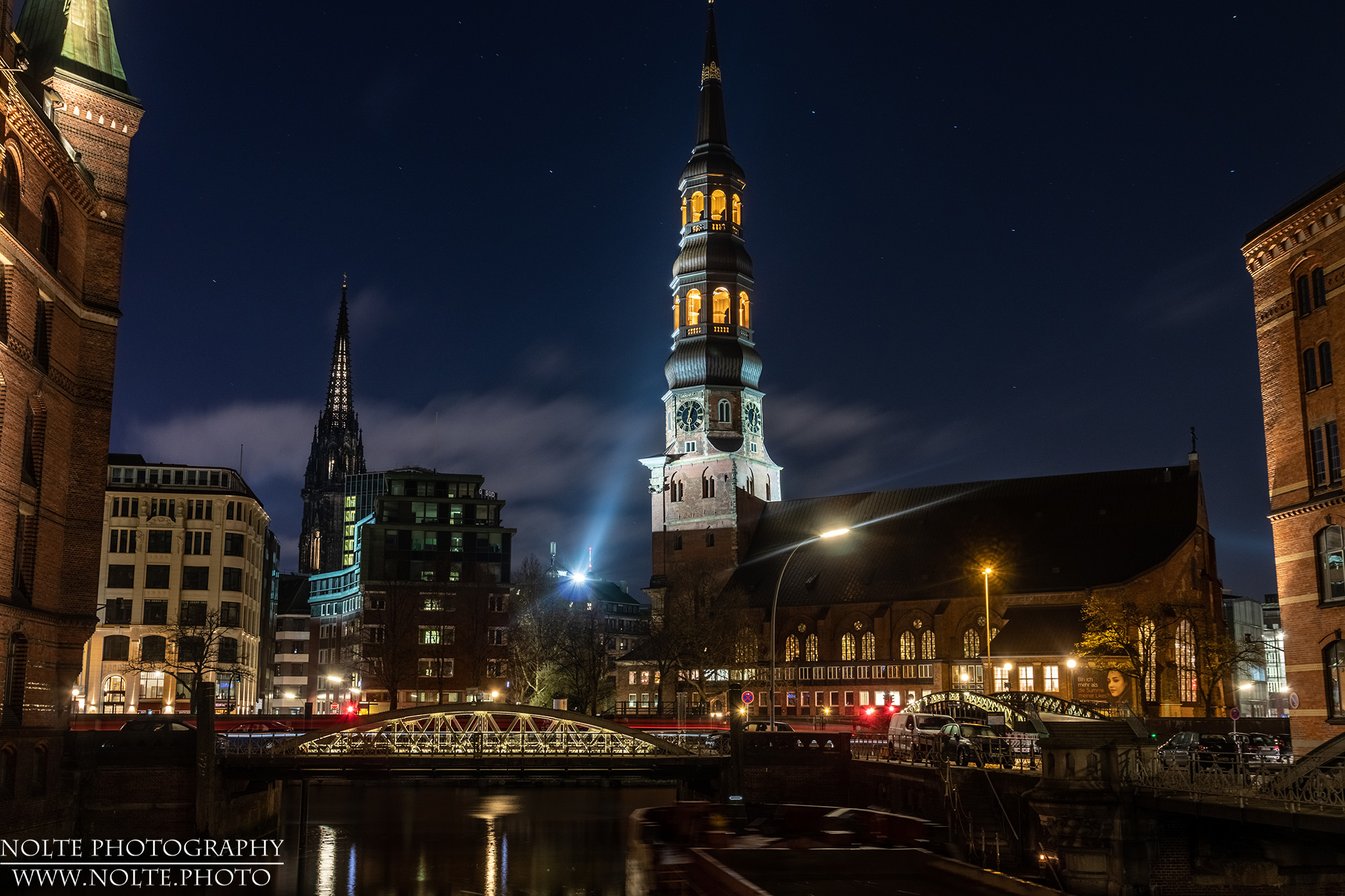 Die Kirche in der Hamburger Speicherstadt
