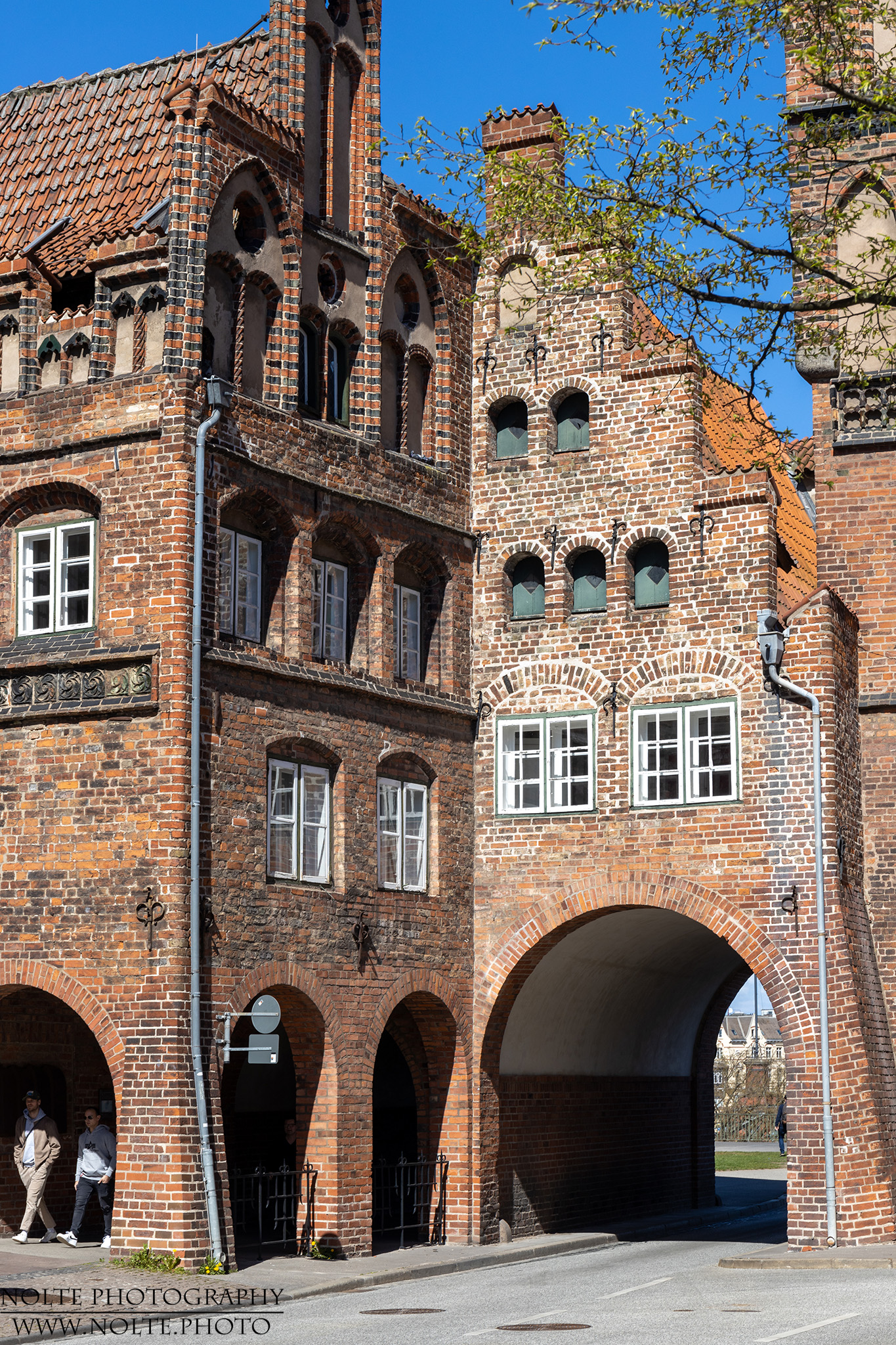 Eckhaus des Lüber Burgtores