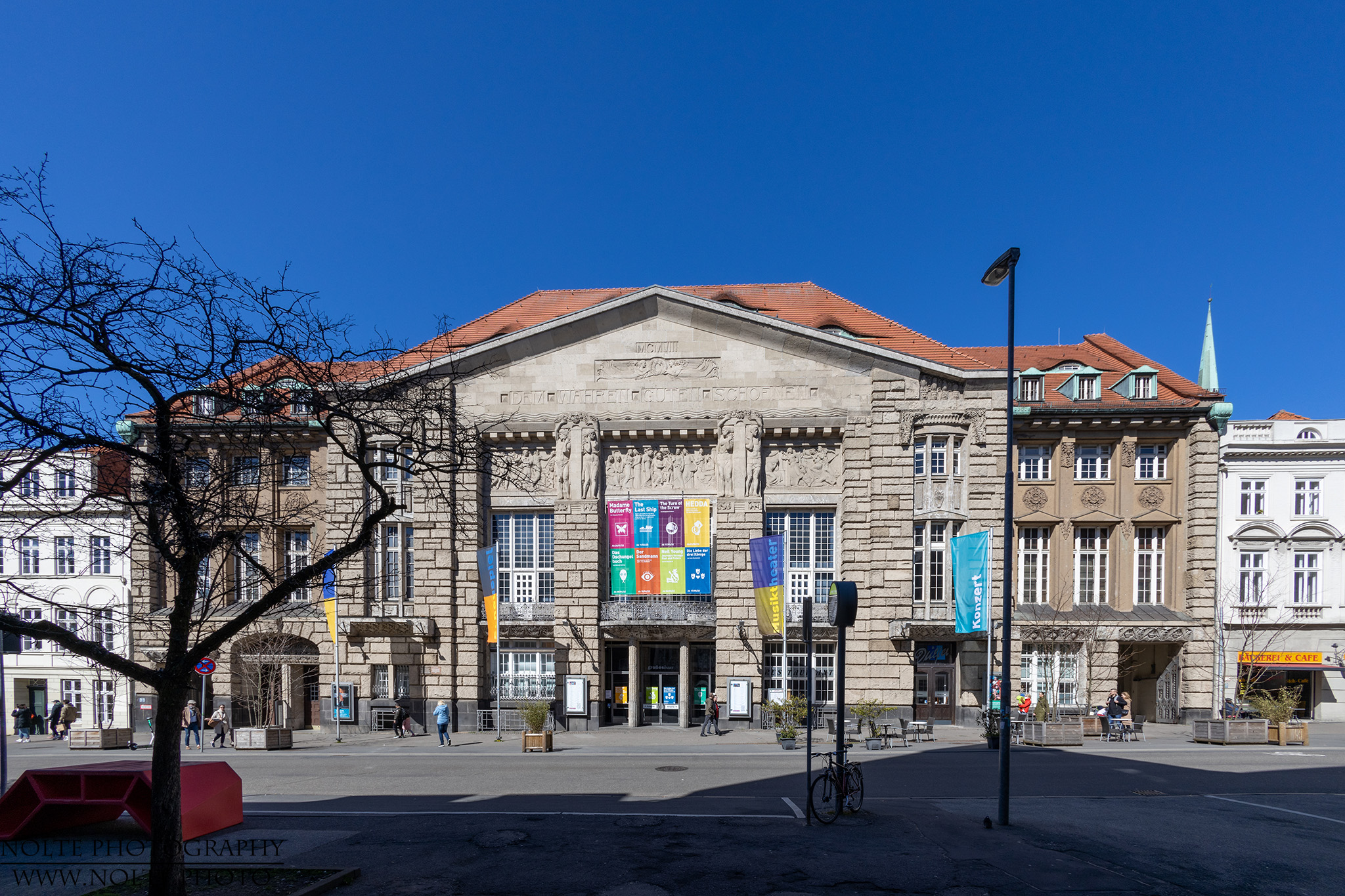 Fassade des Theater Lübeck
