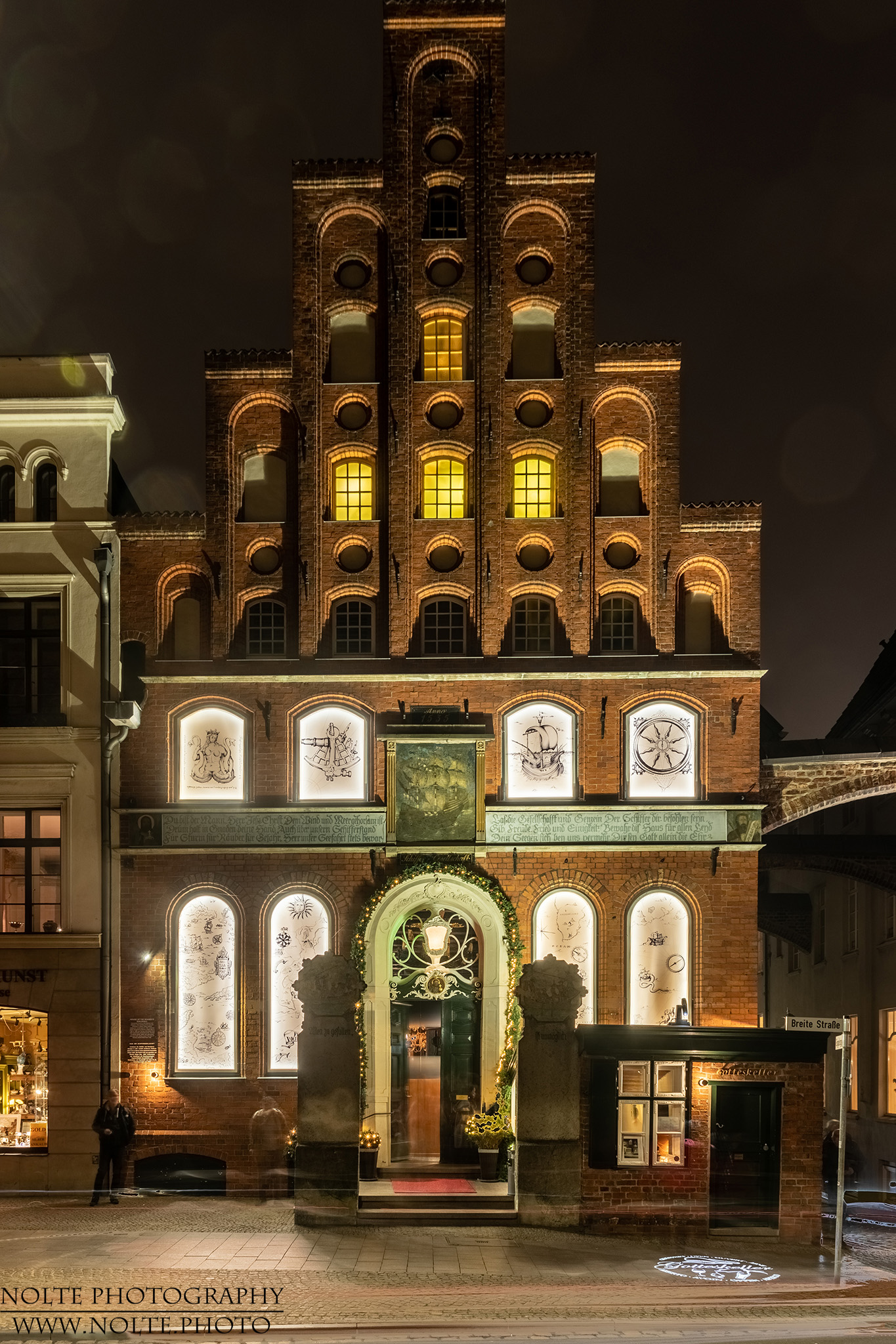 Weihnachtlich geschmückt