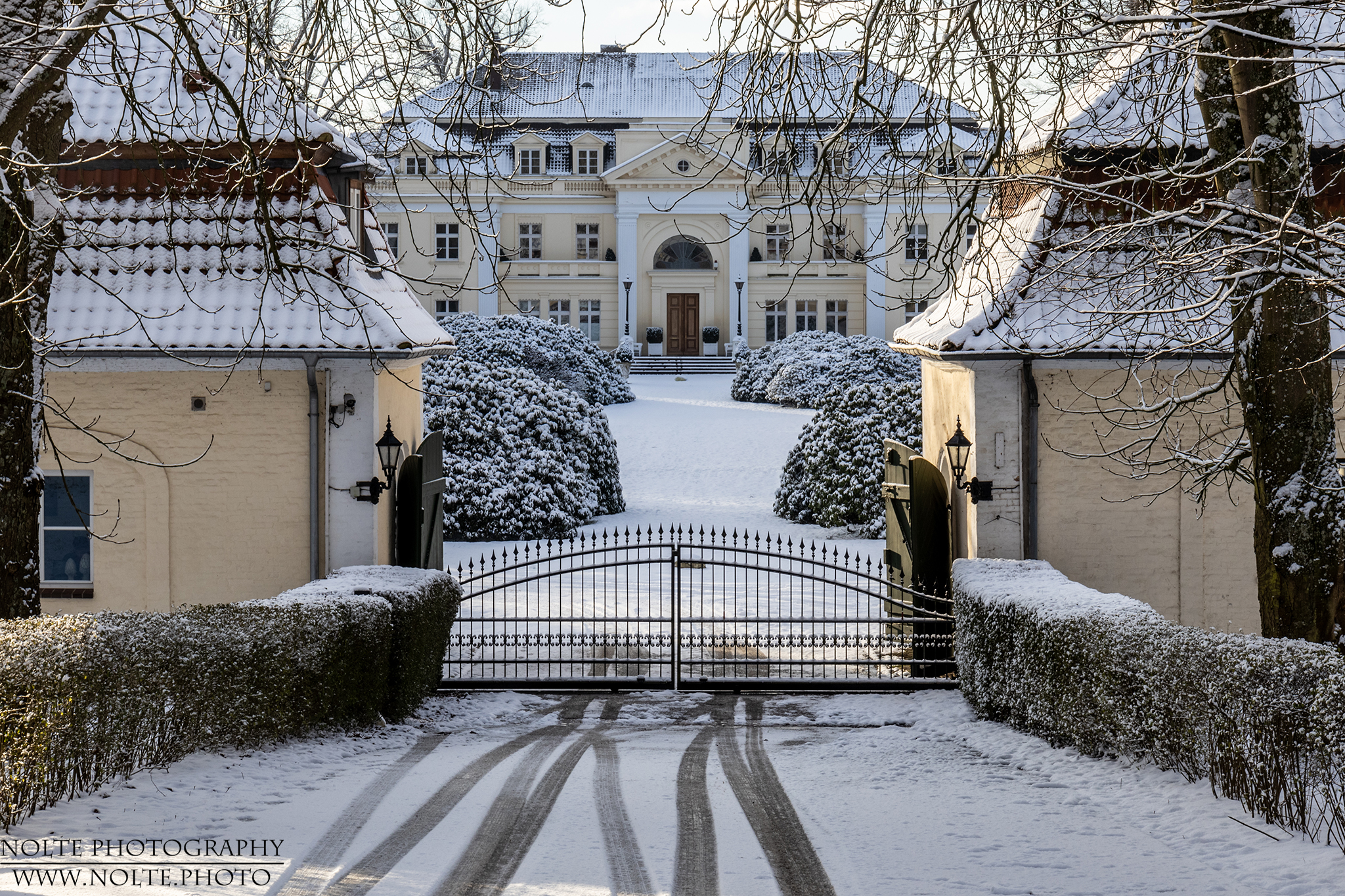 Schloss im Winter
