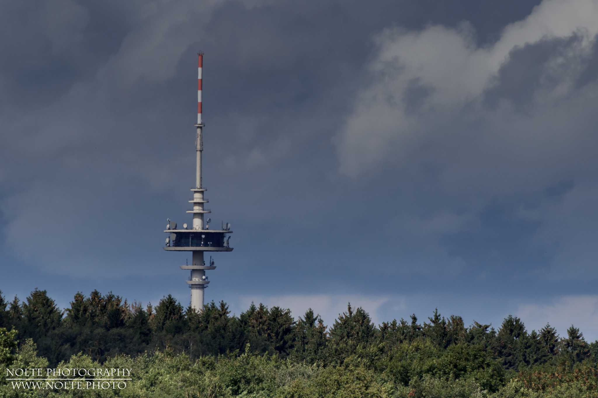 Blick zum Fernseturm bei Grabau