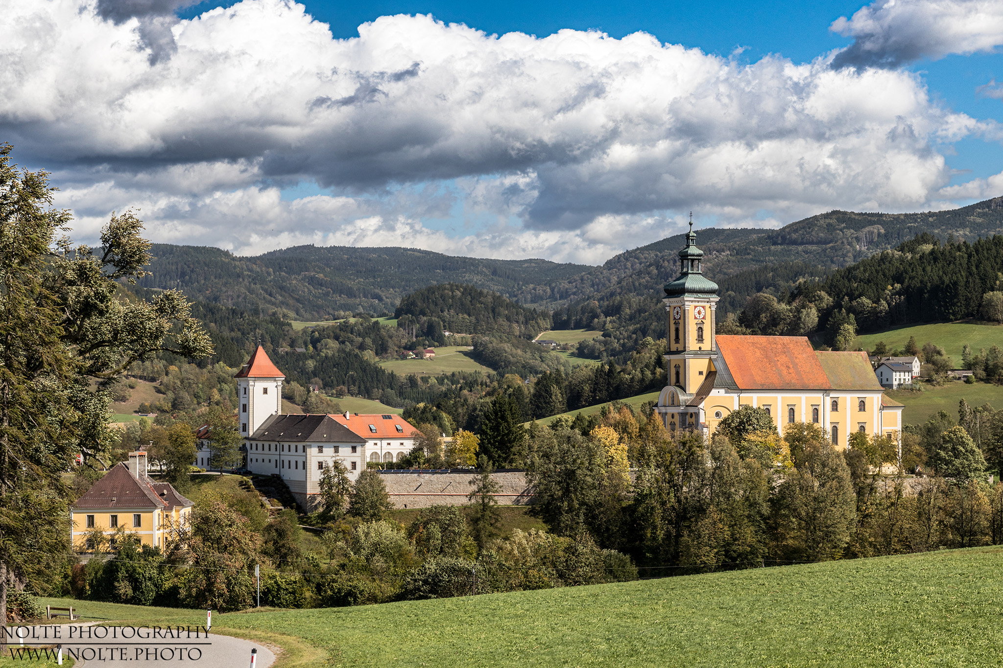 Blick auf Waldhausen