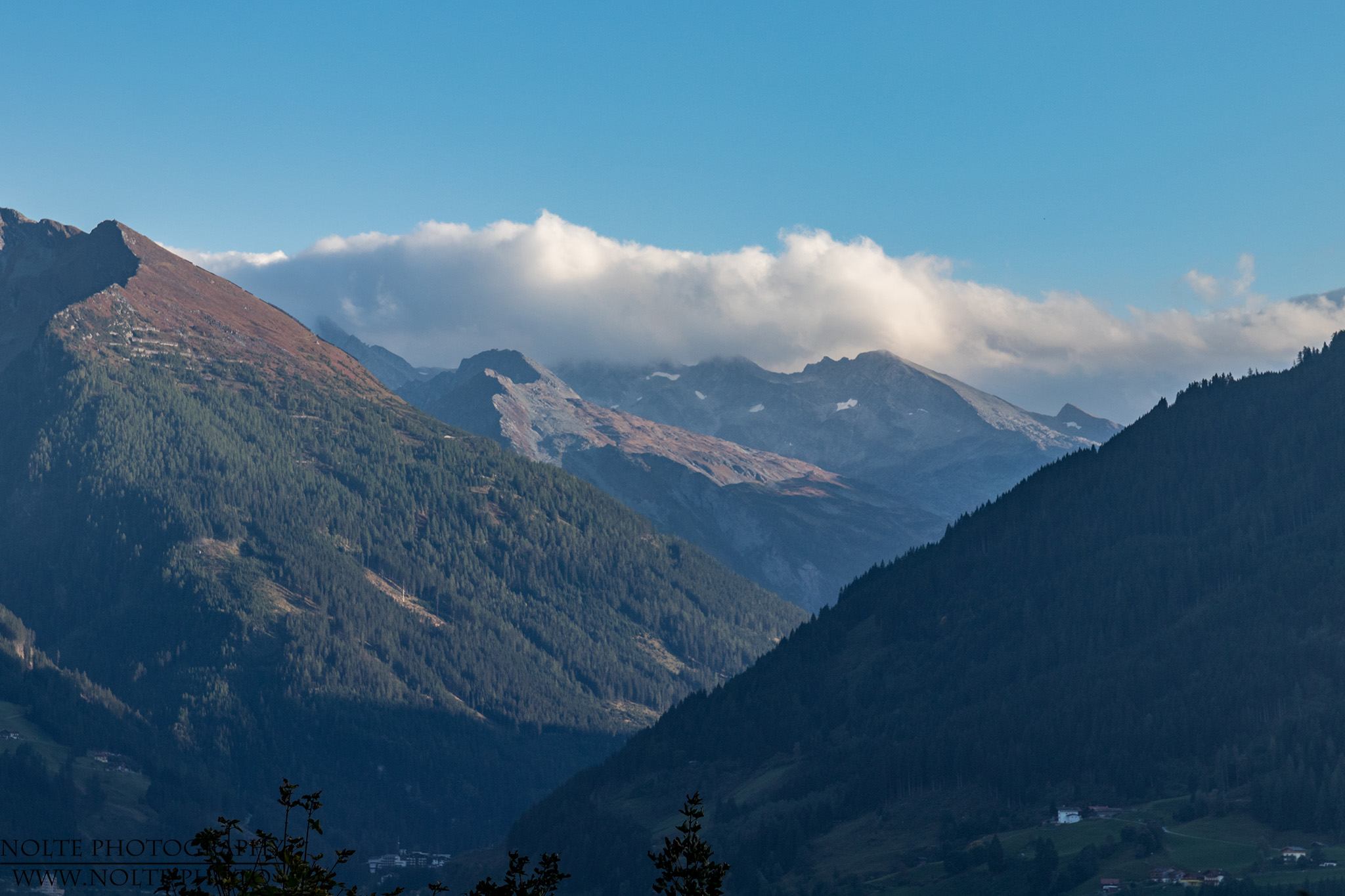 Blick in die Gasteiner Berge