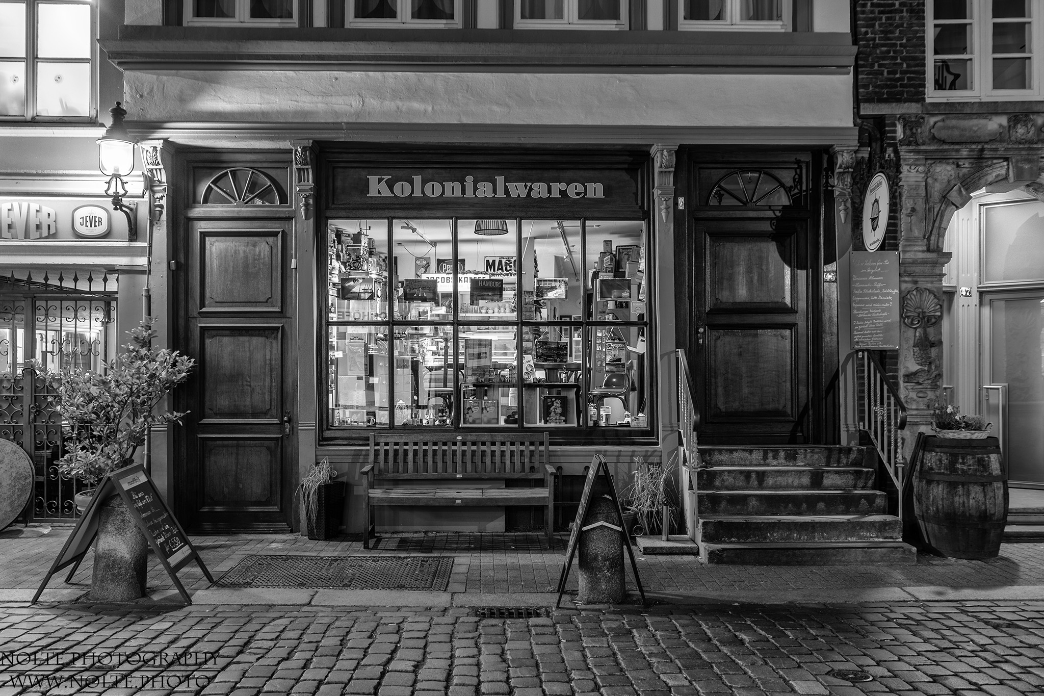 Kolonialwaren in Hamburg