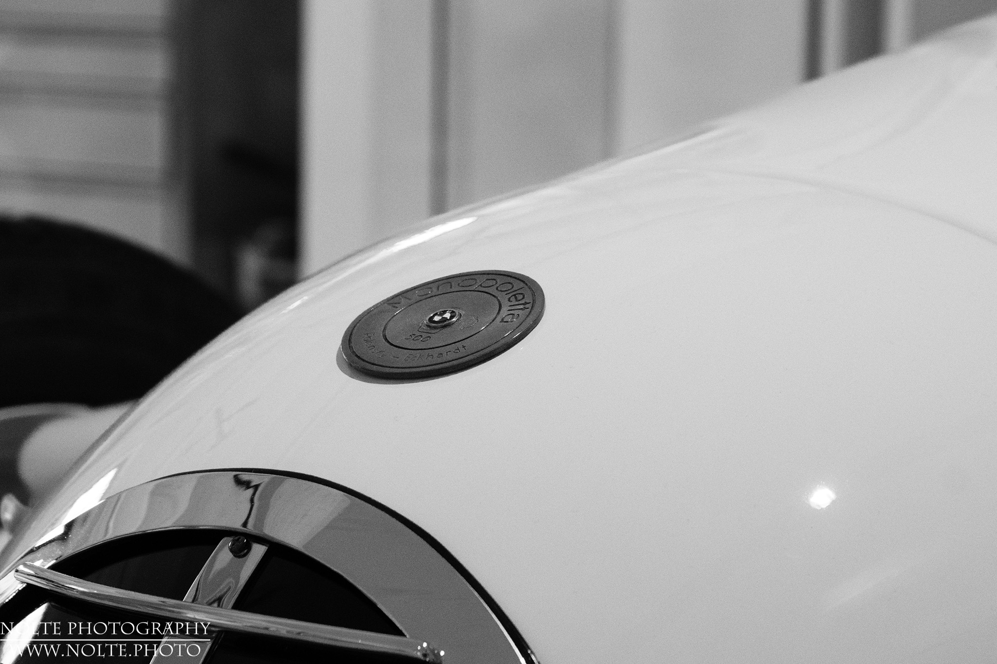 Logo einer 1950 Polensky  Monopoletta.