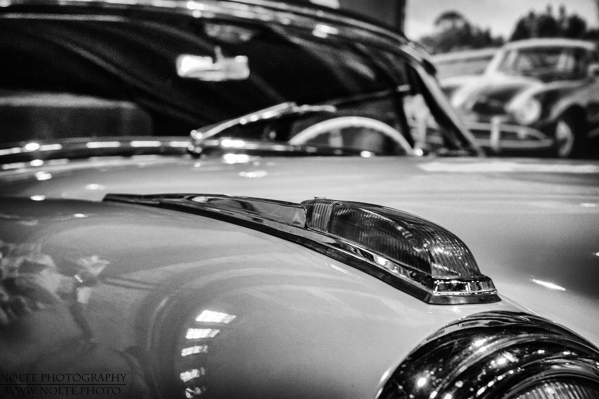 Kotflügel-Blinker eines 1956 Mercedes Benz 220 S Ponton Cabrio