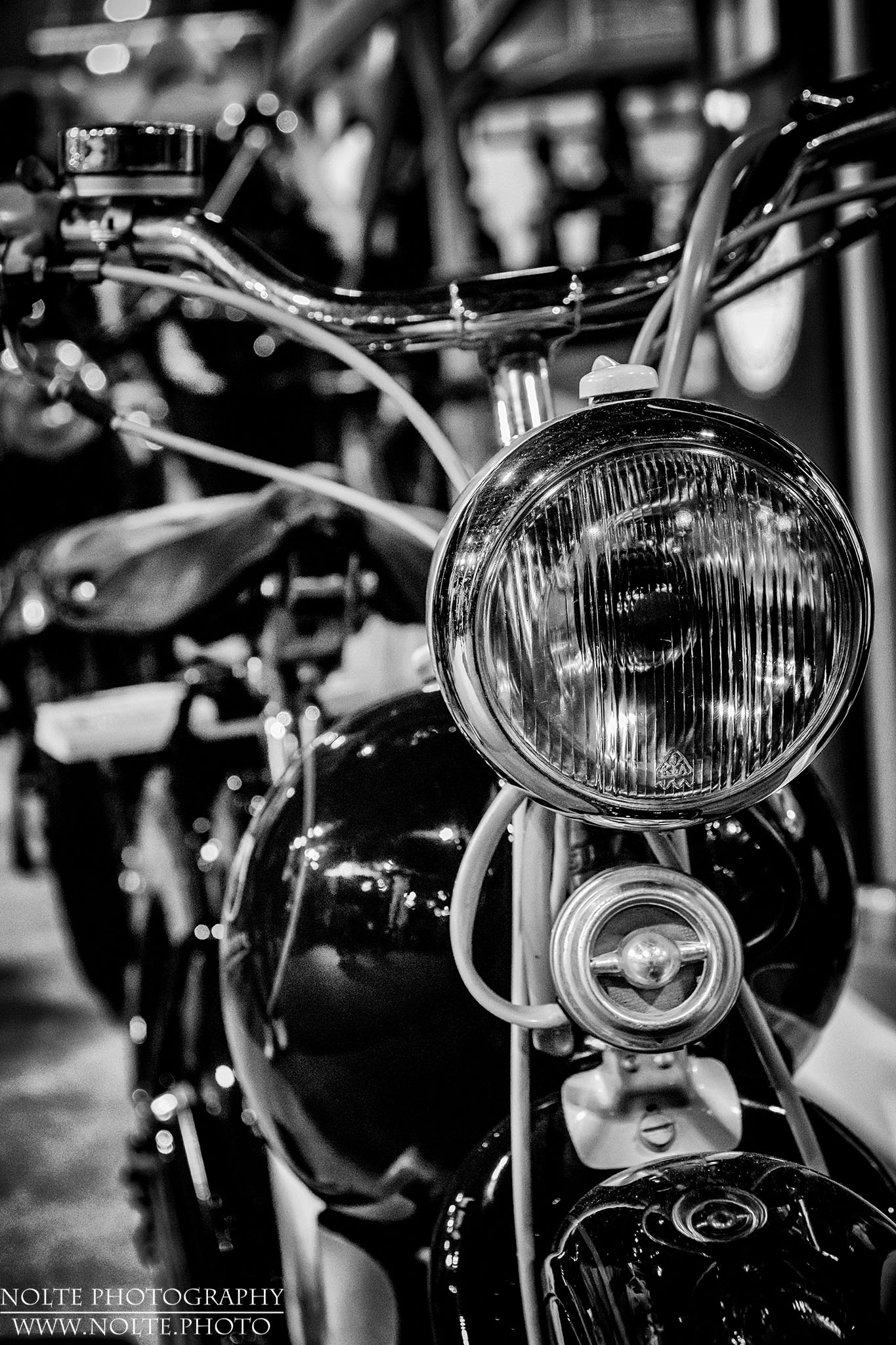 Vorbau einer 1958er SR2 von Simson.