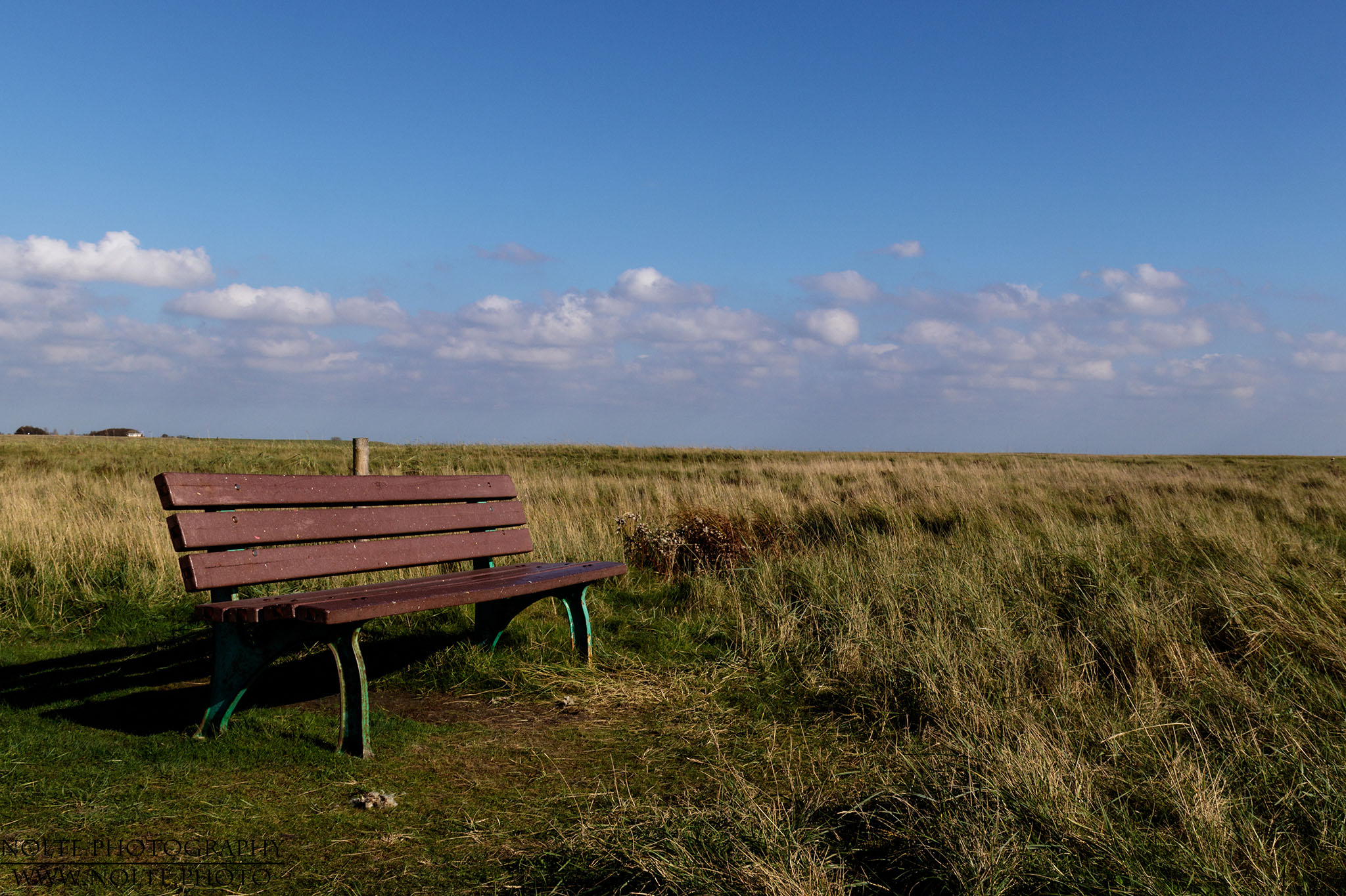 Sitzen in  endlosser Weite