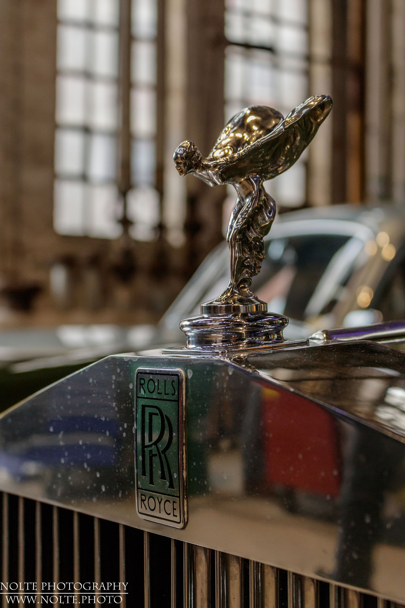 Die "Spirit of Ecstasy", oder auch Emily eines 1970 Rolls Royce Silver Shadow I