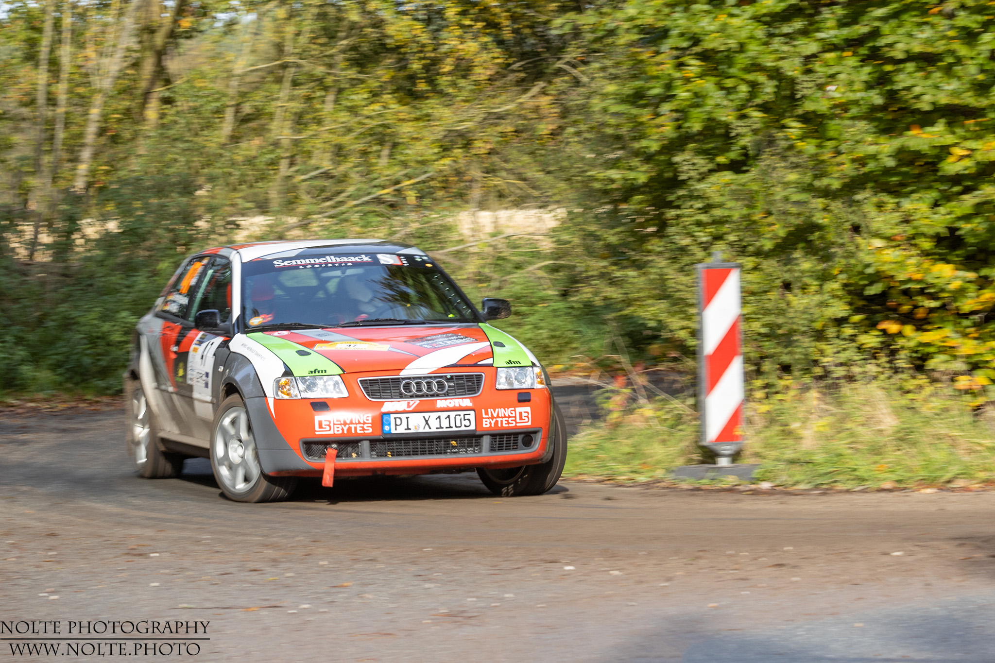 Audi A3 im Rallyeeinsatz