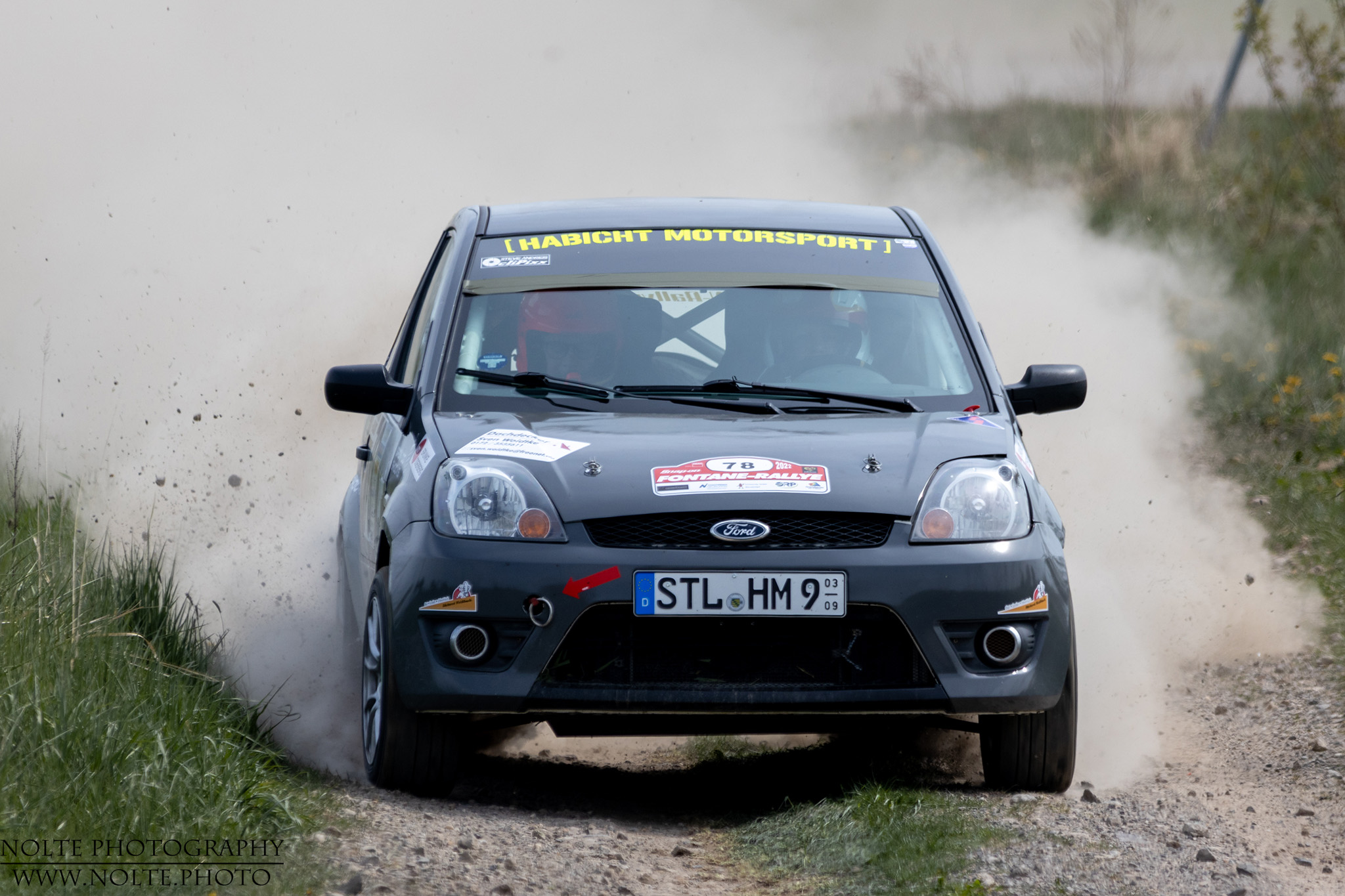 Fiesta als Steinschleuder