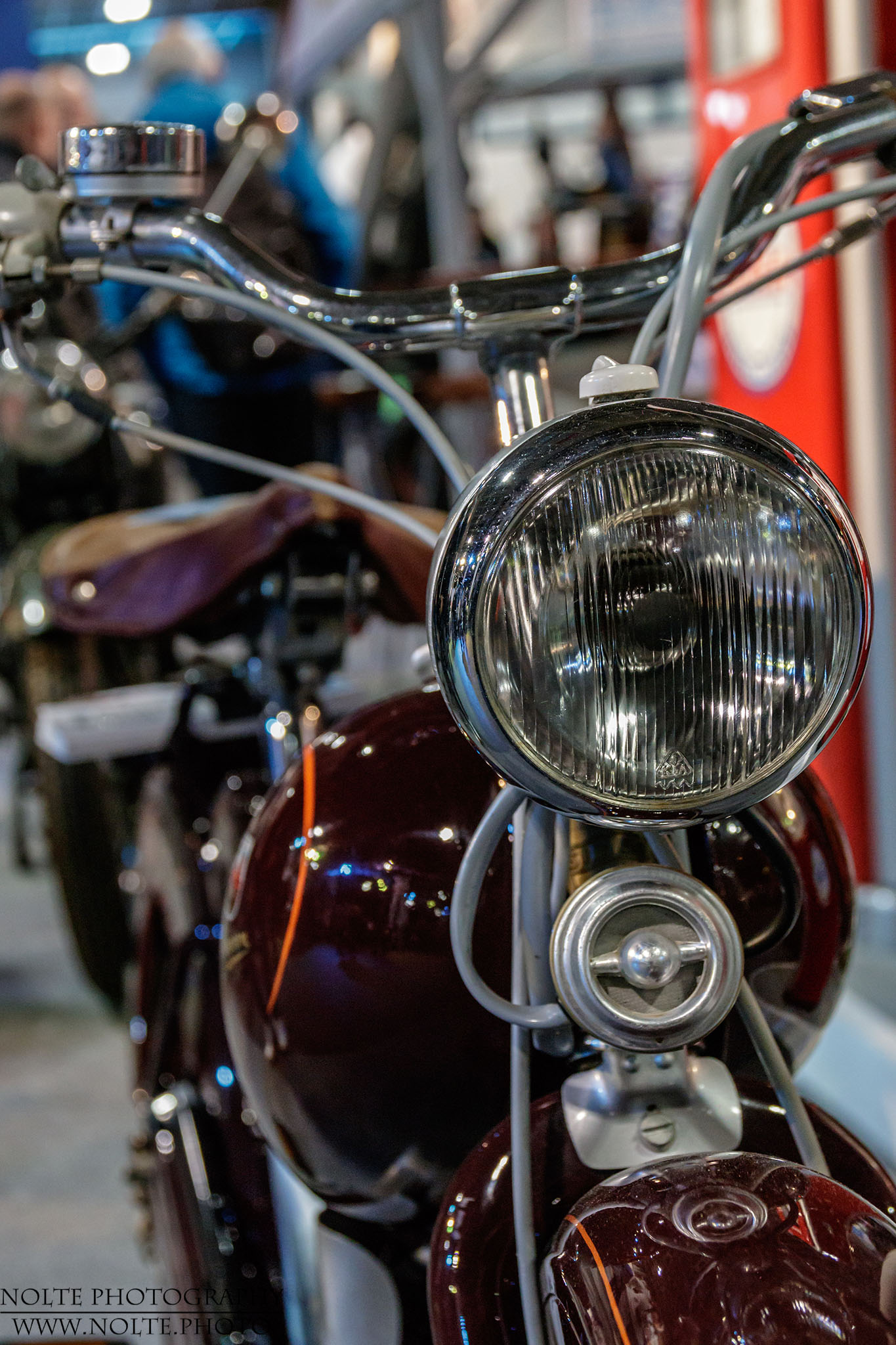 Vorbau einer 1958er SR2 von Simson.