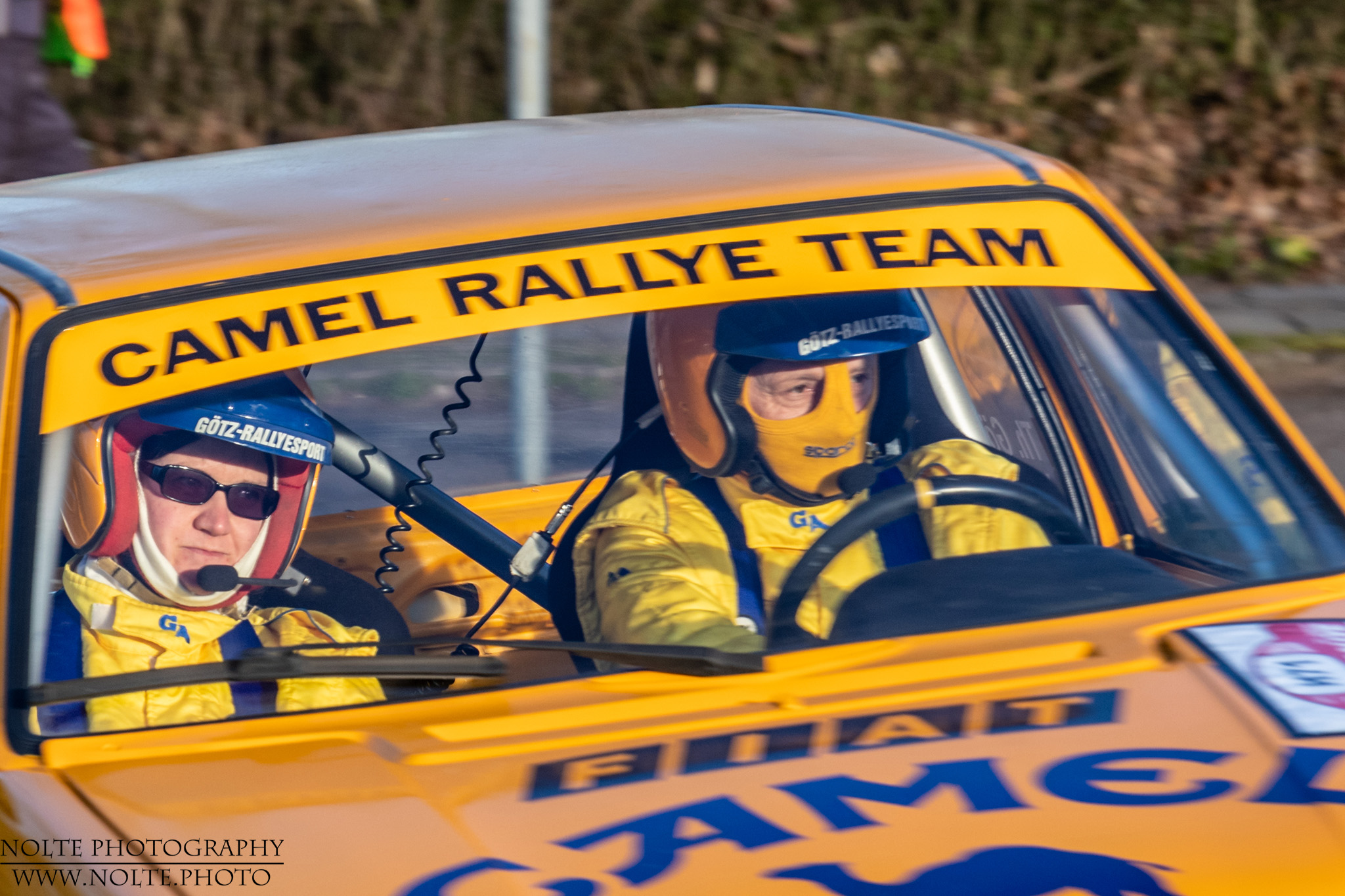 Blick ins Cockpit des Fiat
