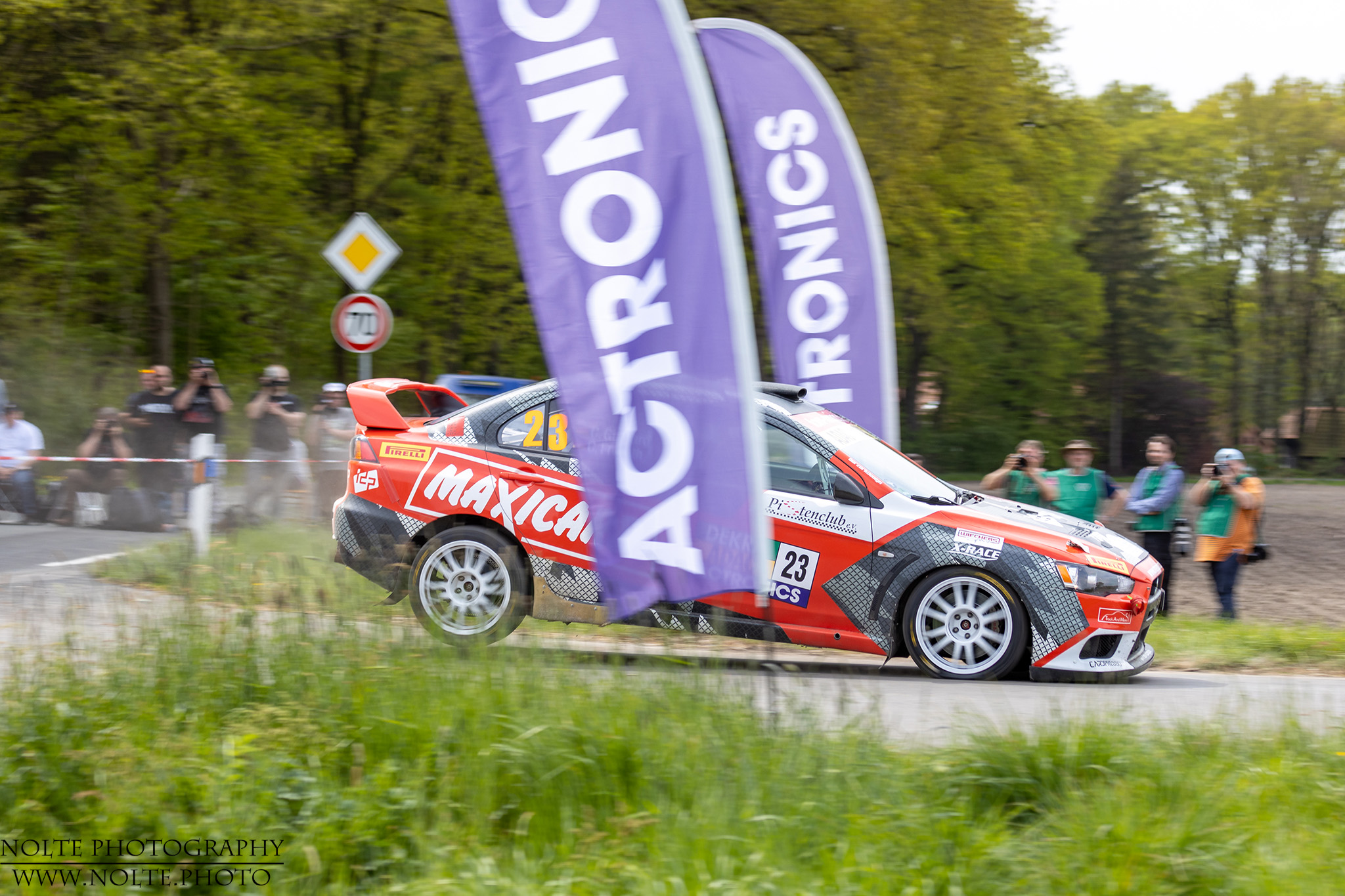 Ziemlich saubere Landung