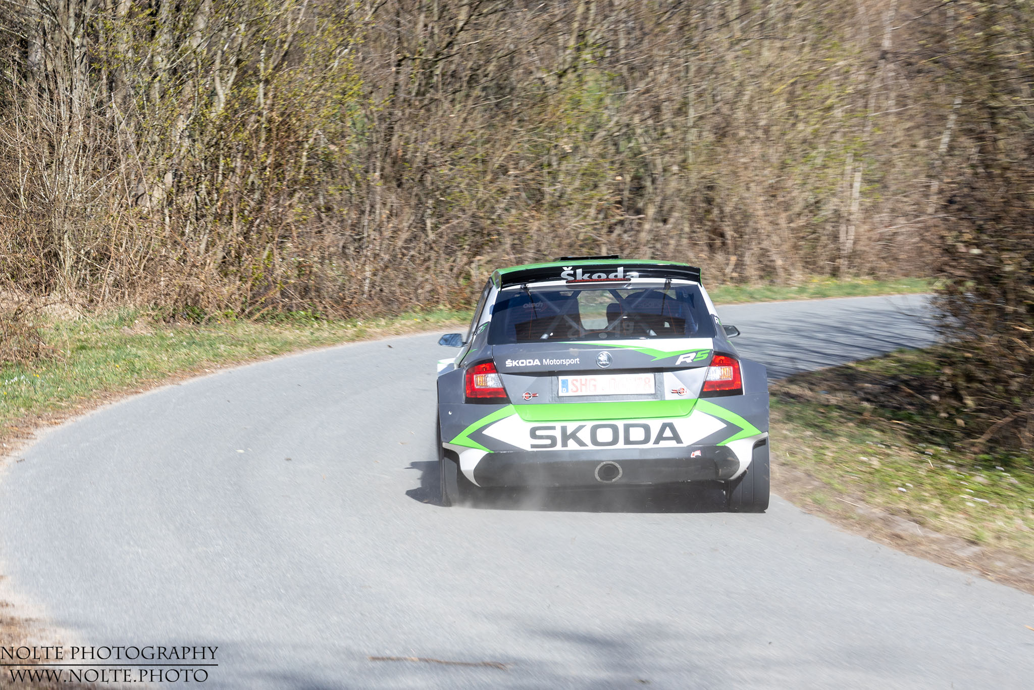 Skoda Fabia bei der Stormarnrallye 2022