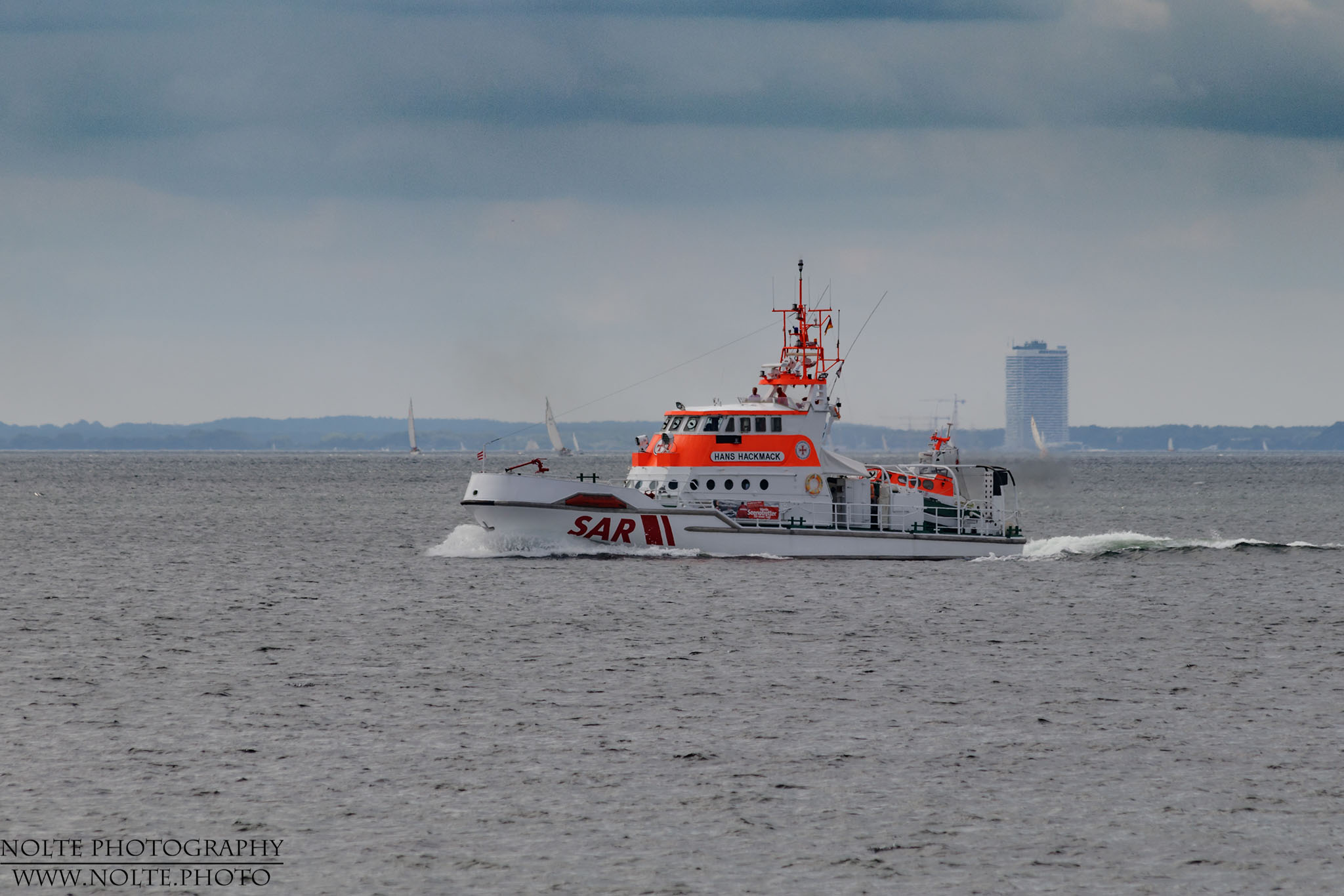 "Hans Hackmack" unterwegs in der Ostsee
