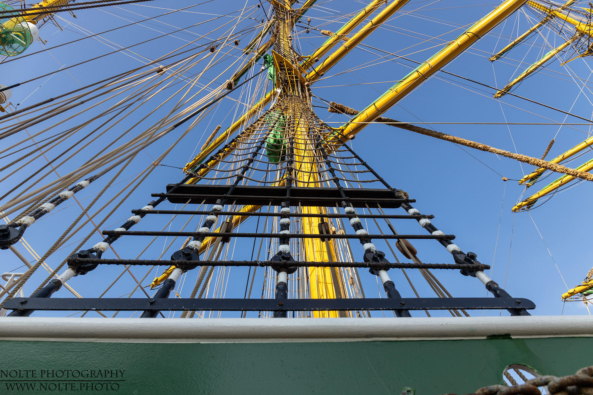 Takelage der Alexander von Humboldt II