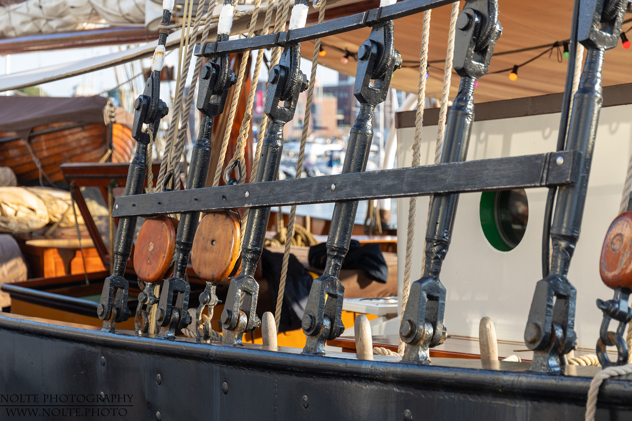 Historische Segeltechnik