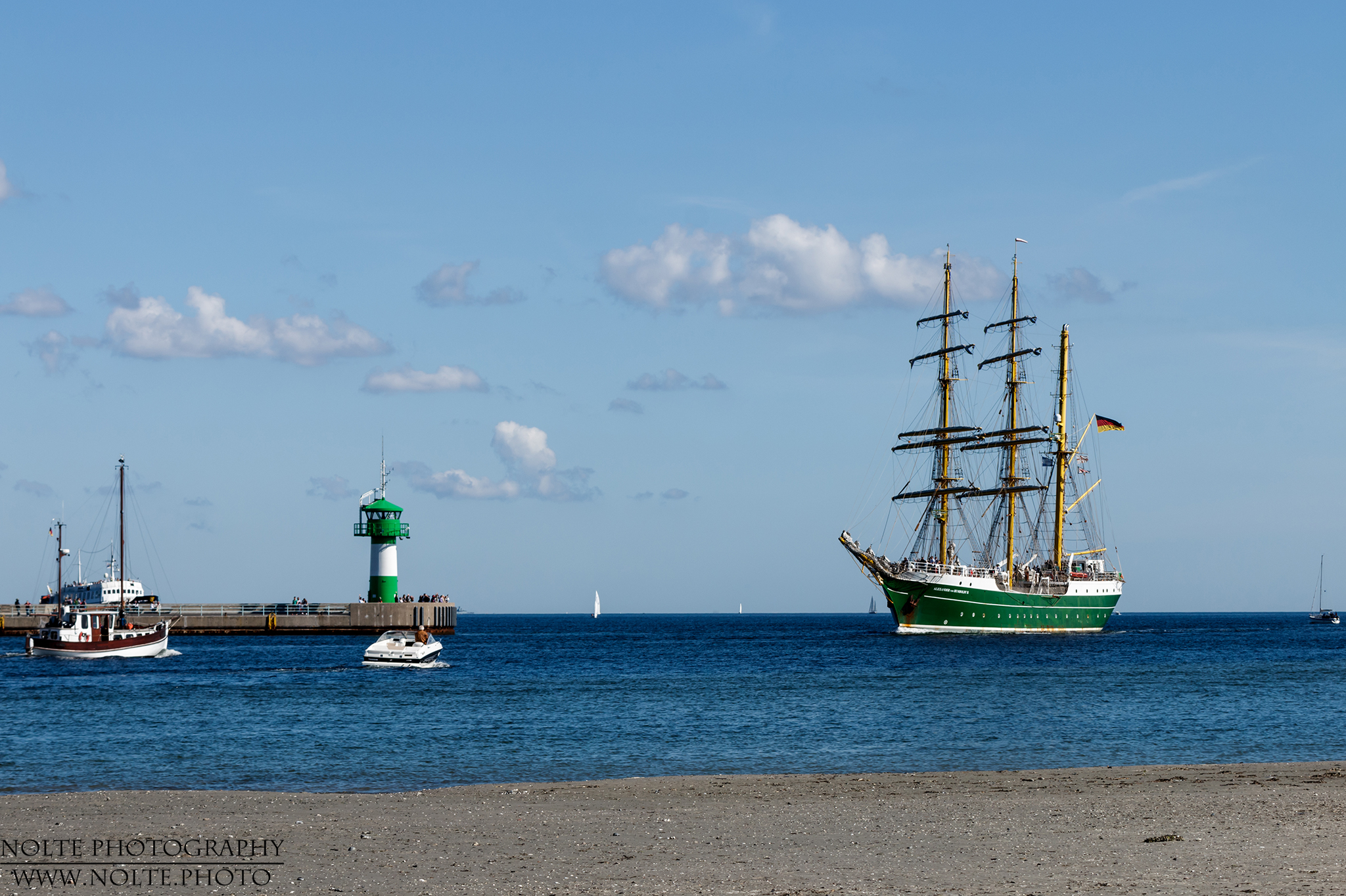 Die Alex II besucht Travemünde